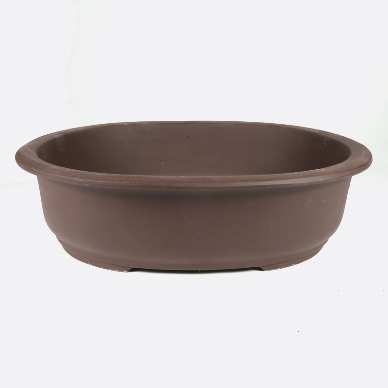 Bonsaischale 30 x 25 x 8.5 cm, braun