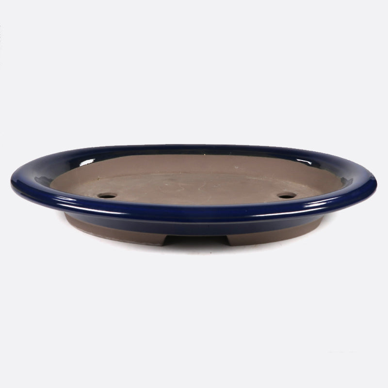Bonsaischale 40 x 32 x 5.5 cm, blau