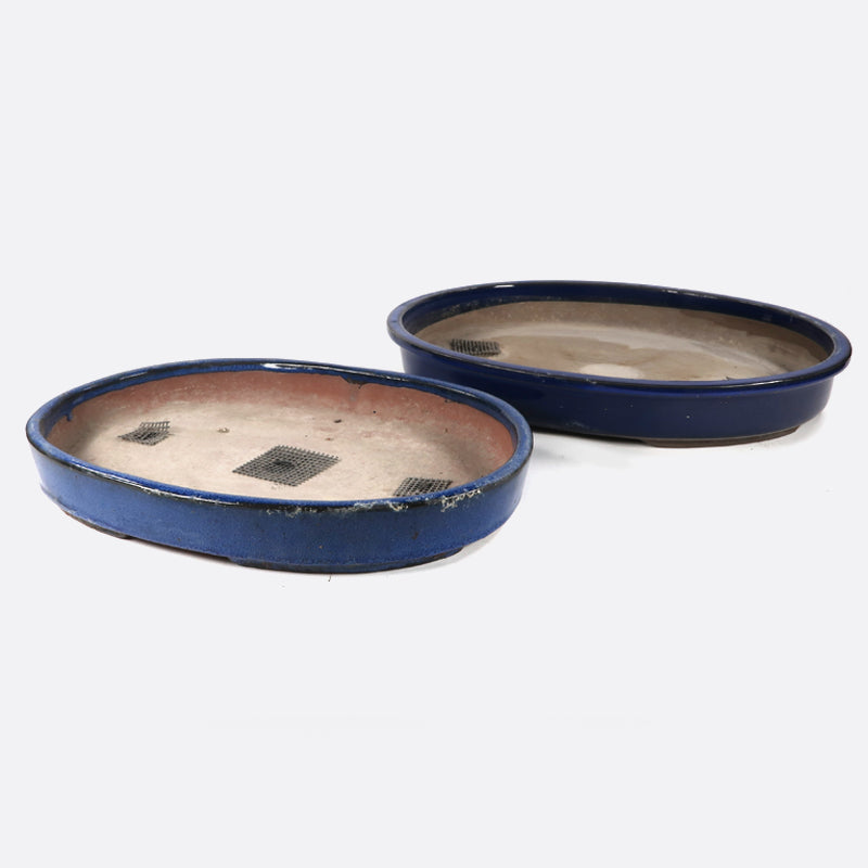 Set Bonsaischalen gebraucht, 36 + 40 cm