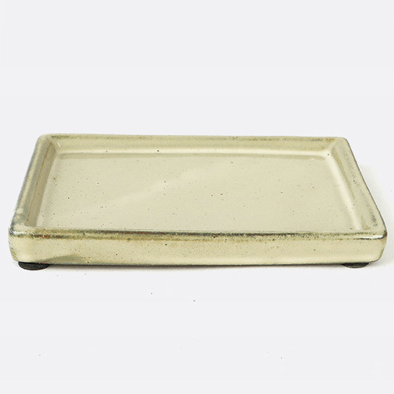 Unterteller aus Keramik 16 cm, beige