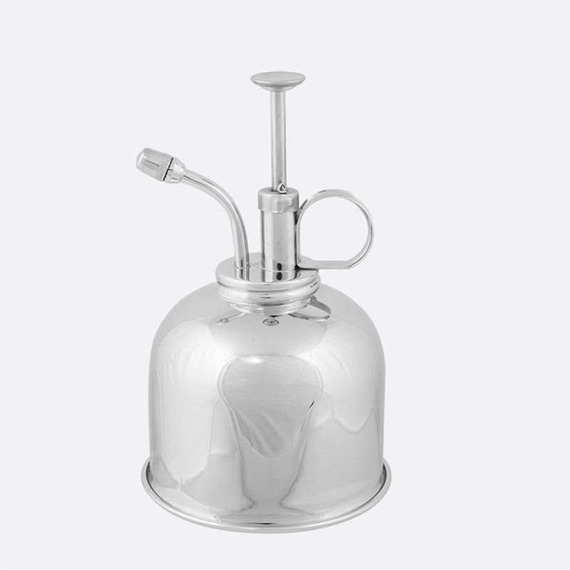 Wasserzerstäuber Metall Silber