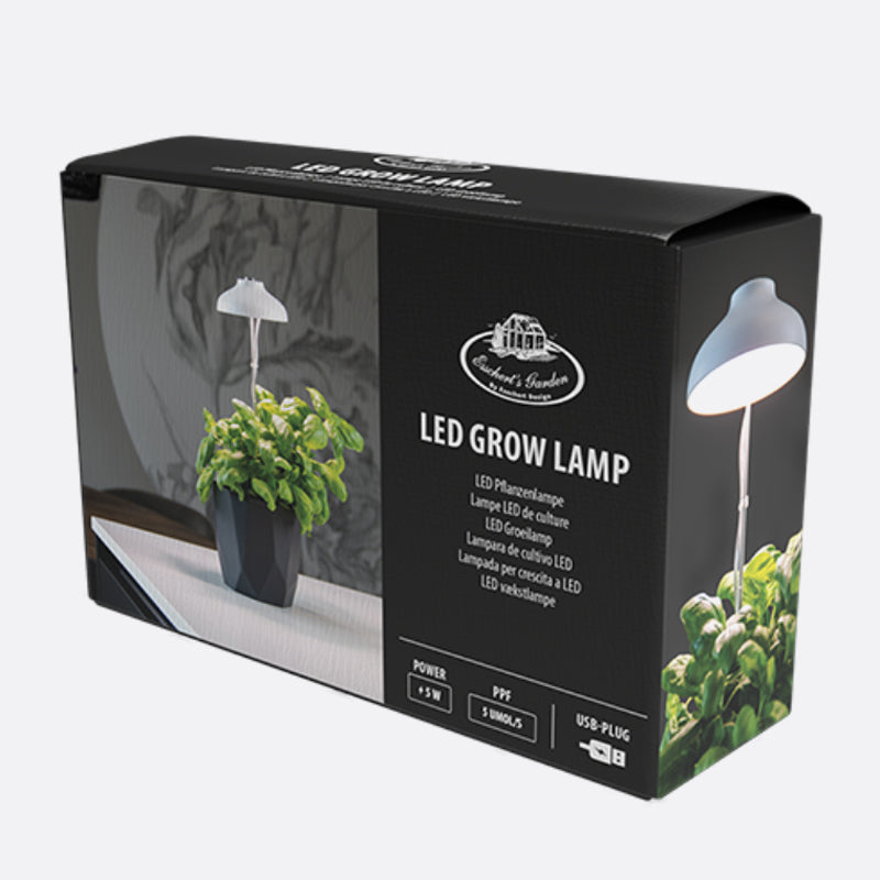 LED Pflanzenlampe 5W USB, weiss