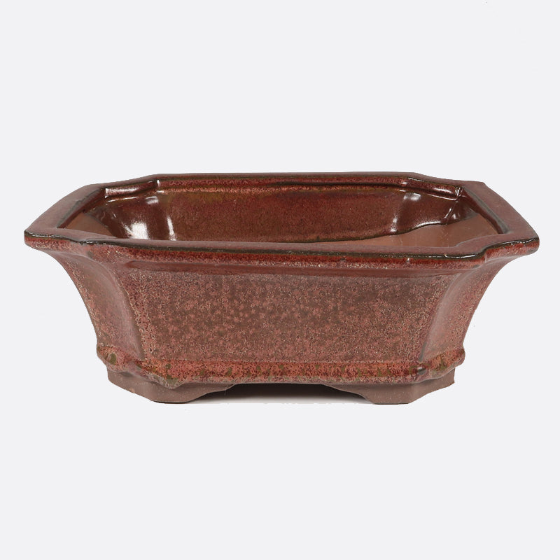 Bonsaischale 18.5 x 14 x 6.5 cm, kupfer