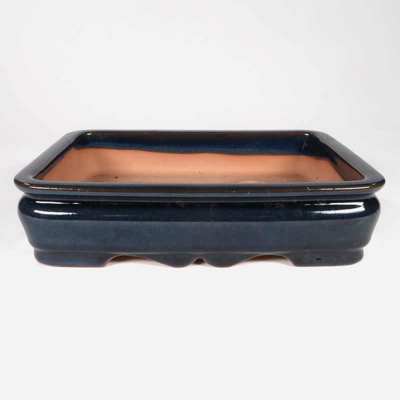 Bonsaischale 22 x 17 x 5 cm, blau