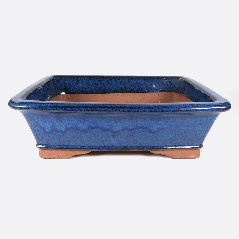 Bonsaischale 38 x 30 x 11.5 cm, blau