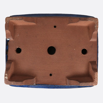 Bonsaischale 38 x 30 x 11.5 cm, blau