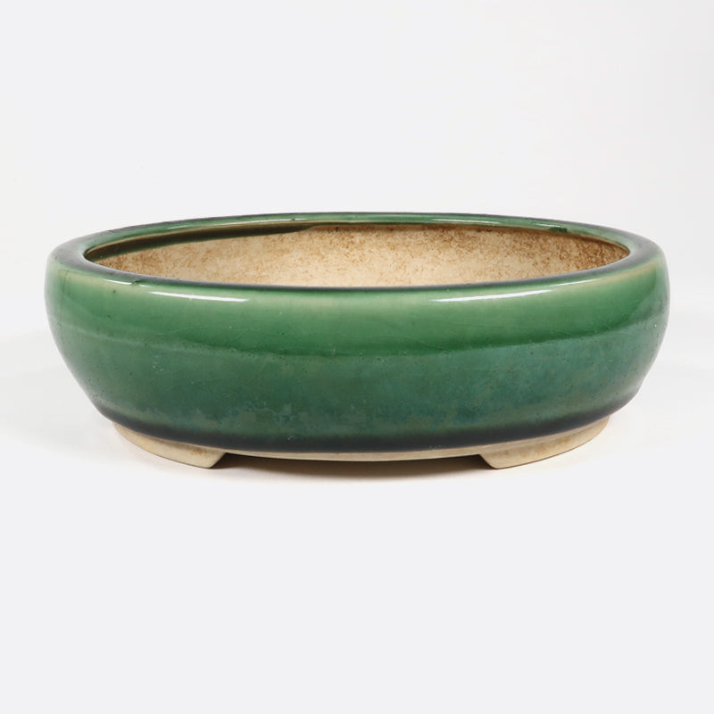 Bonsaischale, 20 x 17 x 6 cm, grün