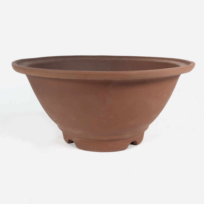 Bonsaischale 29 x 29 x 13.5 cm, unglasiert