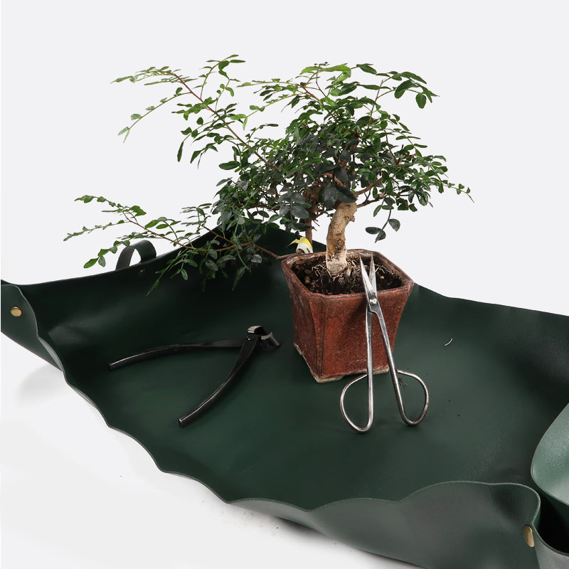 Umtopfmatte 75 x 50 cm, dunkelgrün