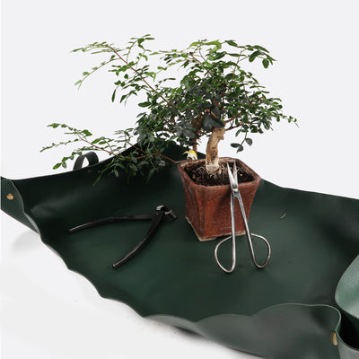 Umtopfmatte 75 x 50 cm, dunkelgrün