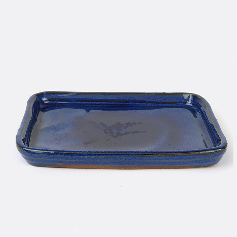Unterteller aus Keramik 16 cm, blau