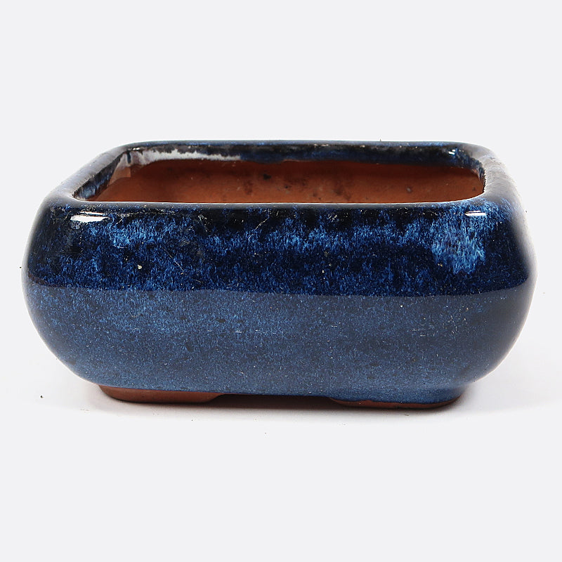 Bonsaischale gebraucht, 11.5 x 9 x 5  cm, blau